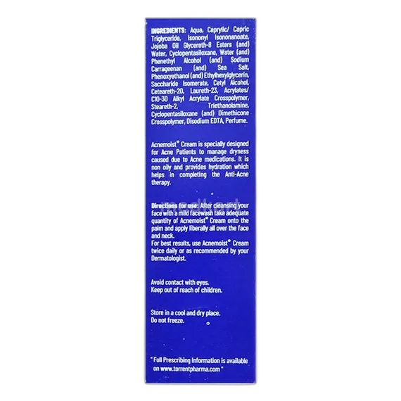 acnemoist cream 60 gm